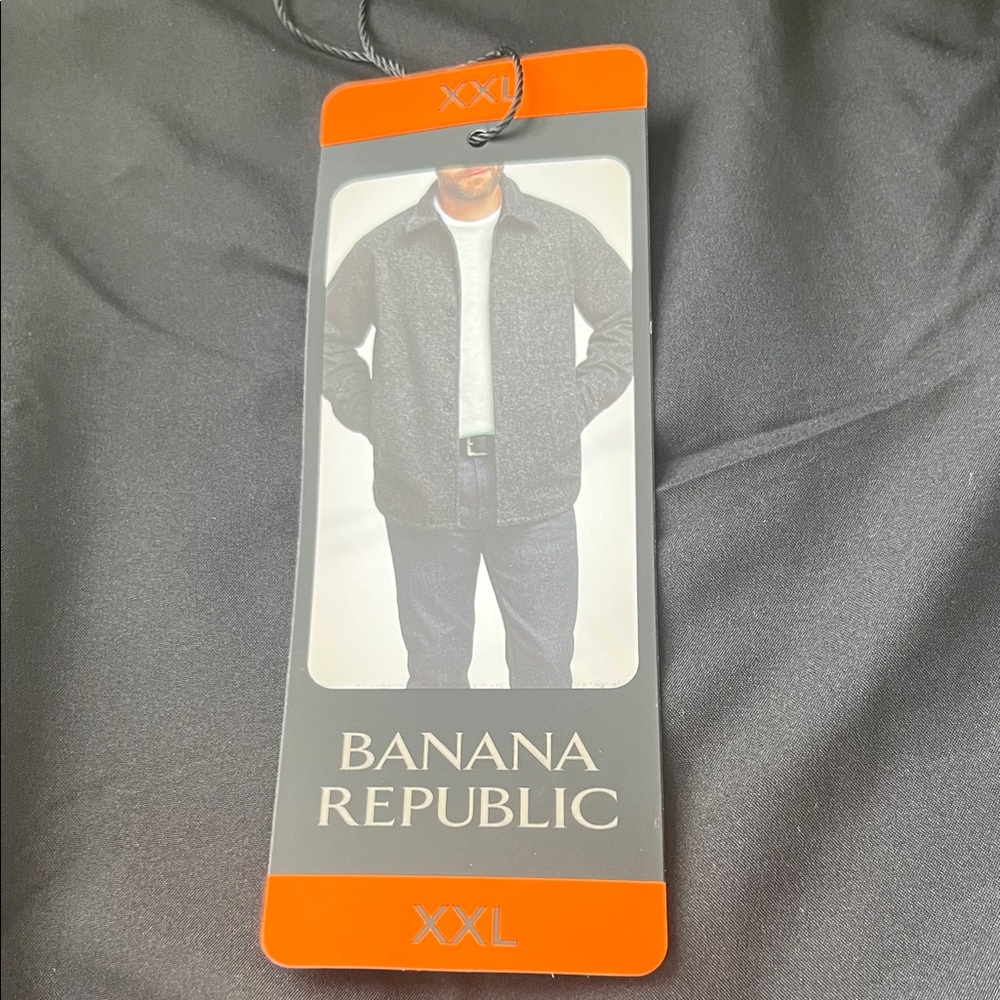 Banana Republic Charcoal Jacket XXL